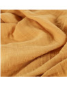 BB-CDSW001,ONINO - Muselina multifunctionala din bumbac 100% organic, HUG.me, Honey Gold, x1 bucata, 120 x 120 cm, certificata G