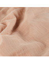 BB-CDSW005,ONINO - Muselina multifunctionala din bumbac 100% organic, HUG.me, Sandy Rose, x1 bucata, 120 x 120 cm, certificata G