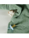 BB-CDSW004,ONINO - Muselina multifunctionala din bumbac 100% organic, HUG.me, Serene Green, x1 bucata, 120 x 120 cm, certificata