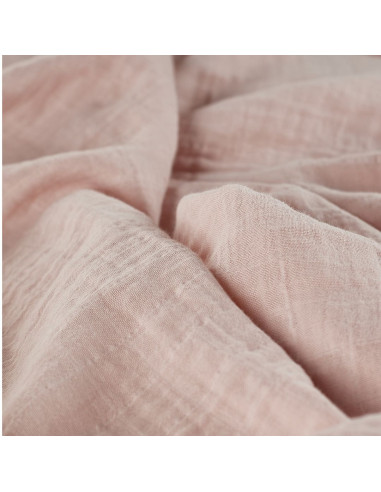 BB-CDSW006,ONINO - Muselina multifunctionala din bumbac 100% organic, HUG.me, Warm Peach, x1 bucata, 120 x 120 cm, certificata G