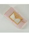 BB-CDSW006,ONINO - Muselina multifunctionala din bumbac 100% organic, HUG.me, Warm Peach, x1 bucata, 120 x 120 cm, certificata G