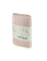 BB-CDSW006,ONINO - Muselina multifunctionala din bumbac 100% organic, HUG.me, Warm Peach, x1 bucata, 120 x 120 cm, certificata G