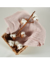 BB-CDSW006,ONINO - Muselina multifunctionala din bumbac 100% organic, HUG.me, Warm Peach, x1 bucata, 120 x 120 cm, certificata G