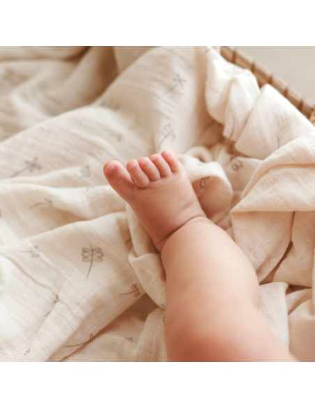 BB-CDSW009,ONINO - Muselina multifunctionala din bumbac 100% organic, SNUGGLE.me, Pure Life, x1 bucata, 120 x 120 cm, certificat