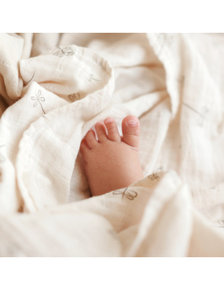 BB-CDSW009,ONINO - Muselina multifunctionala din bumbac 100% organic, SNUGGLE.me, Pure Life, x1 bucata, 120 x 120 cm, certificat