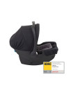 BB-8AO998MDLEU,Graco - Scoica auto SnugEssentials Midnight Black, 40-75 cm, testata ADAC si certificata R129