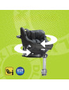 BB-GC2302AAMDN000,Graco - Scaun auto Turn2Me 360° DLX Midnight, 40-105 cm, certificata R129 si testat ADAC