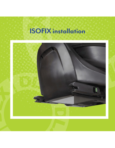 BB-GC2302AAIRO000,Graco - Scaun auto Turn2Me 360° DLX Iron, 40-105 cm, certificata R129 si testat ADAC
