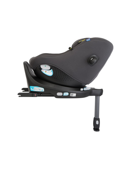 BB-GC2302AAIRO000,Graco - Scaun auto Turn2Me 360° DLX Iron, 40-105 cm, certificata R129 si testat ADAC