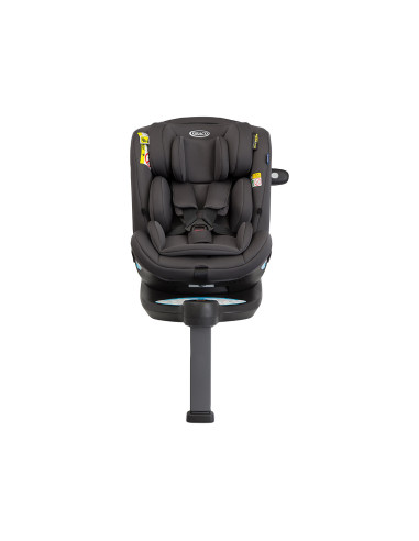 BB-GC2404AAIRO000,Graco - Scaun auto Turn2Me Grow Iron, 40-125 cm, certificat R129