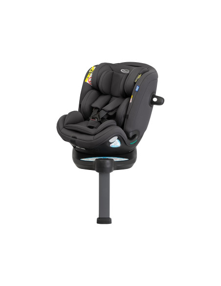 BB-GC2404AAIRO000,Graco - Scaun auto Turn2Me Grow Iron, 40-125 cm, certificat R129