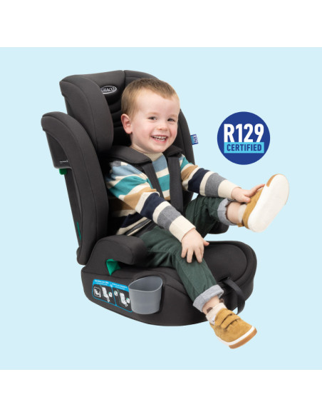 BB-GC2216AAMDN000,Graco - Scaun auto Eldura Midnight, 76-150 cm, certificat R129