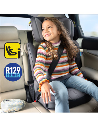 BB-8CV999MDNEU,Graco - Scaun auto Affix Midnight,100-150 cm, certificat R129
