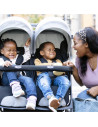 BB-GS1217AASTG000,Graco - Carucior de gemeni DuoRider Steeple Gray