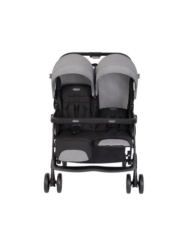 BB-GS1217AASTG000,Graco - Carucior de gemeni DuoRider Steeple Gray