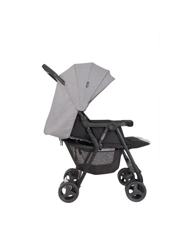 BB-GS1217AASTG000,Graco - Carucior de gemeni DuoRider Steeple Gray