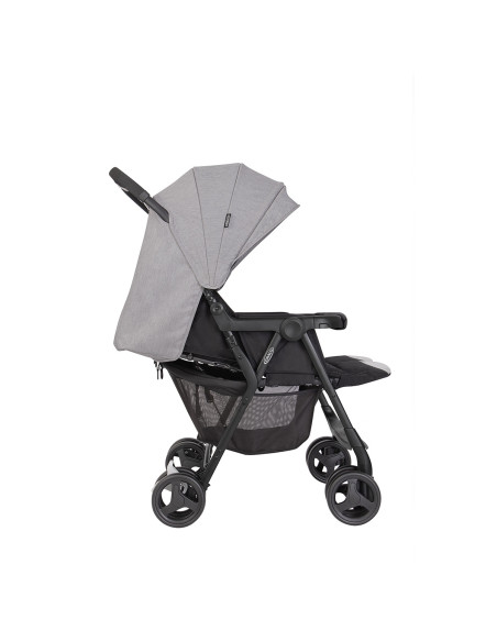 BB-GS1217AASTG000,Graco - Carucior de gemeni DuoRider Steeple Gray