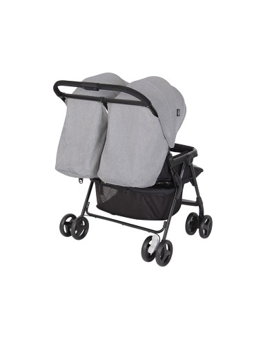 BB-GS1217AASTG000,Graco - Carucior de gemeni DuoRider Steeple Gray