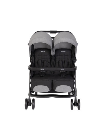BB-GS1217AASTG000,Graco - Carucior de gemeni DuoRider Steeple Gray