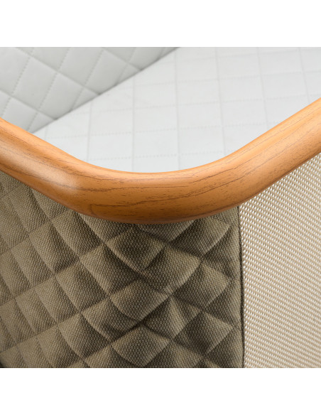 BB-B2,ONINO - Patut co-sleeper DREAM.me, Misty Taupe