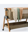 BB-B2,ONINO - Patut co-sleeper DREAM.me, Misty Taupe