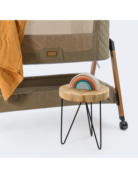 BB-B2,ONINO - Patut co-sleeper DREAM.me, Misty Taupe