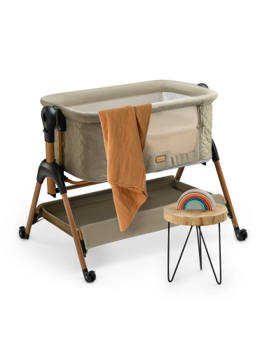 BB-B15,ONINO - Patut co-sleeper NEST.me, Misty Taupe