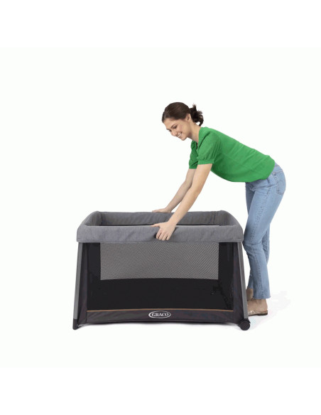 BB-9AW998MDNEU,Graco - Patut de calatorie 3 in 1 transformabil in tarc FoldLite LX, Midnight