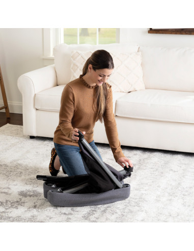 BB-9AW998MDNEU,Graco - Patut de calatorie 3 in 1 transformabil in tarc FoldLite LX, Midnight