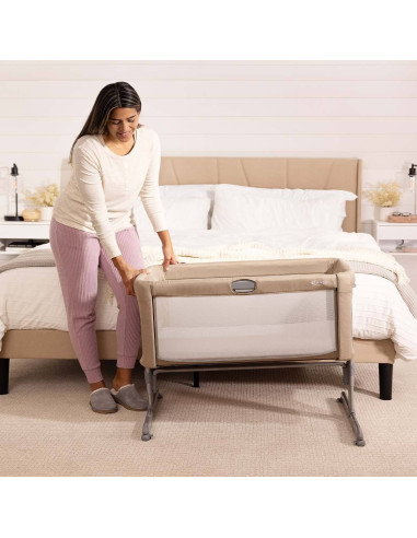 BB-GP1814BAOAT000,Graco - Patut co-sleeper Sweet2Sleep, Oatmeal