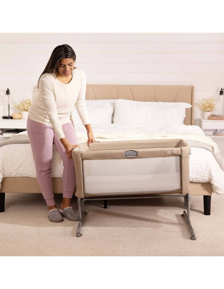 BB-GP1814BAOAT000,Graco - Patut co-sleeper Sweet2Sleep, Oatmeal