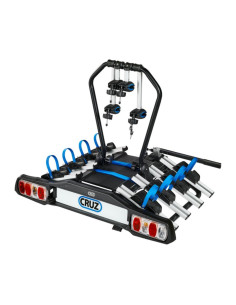 940-516,Suport biciclete Cruz Pivot R3 940-516 cu prindere pe carligul de remorcare, pentru 4 biciclete, 13 pini