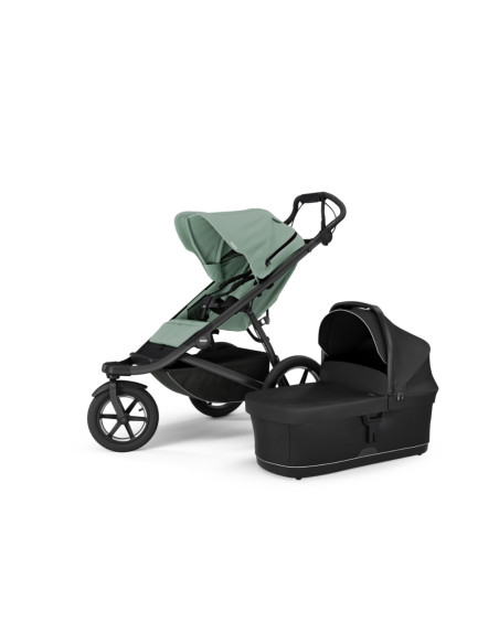 TA10101986,Carucior Thule Urban Glide 3 all-terrain cu catarama hamului magnetica, Mist green