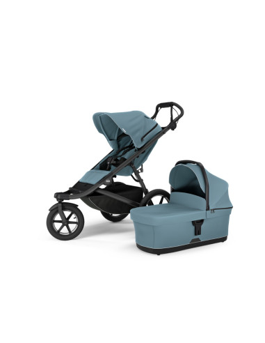 TA10101992,Carucior Thule Urban Glide 3 all-terrain cu catarama hamului magnetica, Mid Blue