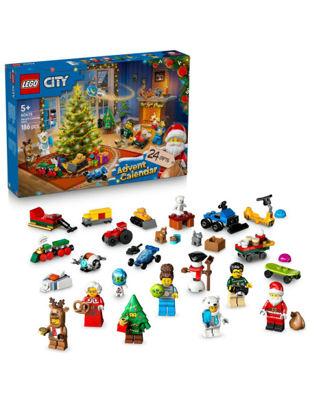 LEGO-60475,Lego City Calendar De Advent 2025 60475