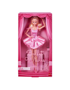 MTJBJ09,Barbie Ballet Wishes Papusa Barbie Balerina