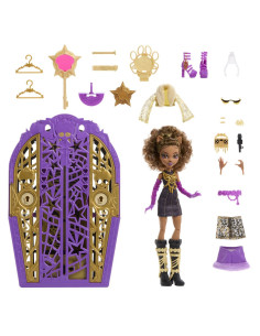 MTJBG80,Monster High Papusa Clawdeen Wolf Cu Dulap Revelator Si Accesorii 2
