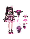 MTJBG74,Monster High Ziua De Nastere Dulce Si Infricosatoare Papusa Draculaura Cu Accesorii