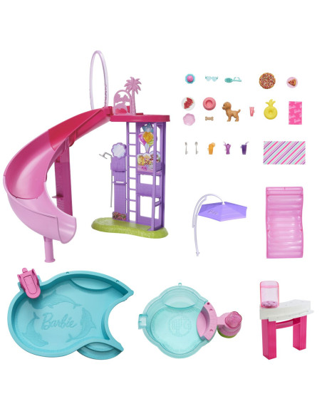 MTJFP01,Barbie Set De Joaca Piscina De Vis Cu Accesorii