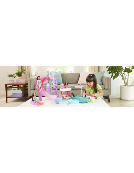 MTJFP01,Barbie Set De Joaca Piscina De Vis Cu Accesorii