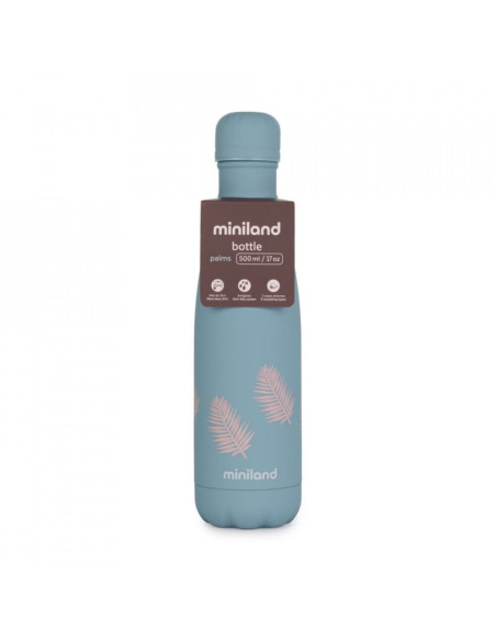TN-89439,Sticla termos lichide Miniland Terra Palms 500 ml