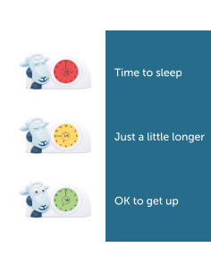 ZA-SAM-11,Ceas Antrenor de Somn Zazu Kids Verde Inchis