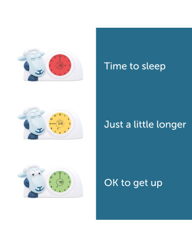 ZA-SAM-11,Ceas Antrenor de Somn Zazu Kids Verde Inchis