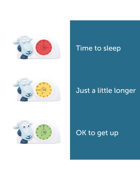 ZA-SAM-11,Ceas Antrenor de Somn Zazu Kids Verde Inchis