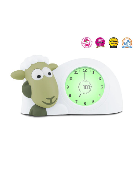 ZA-SAM-11,Ceas Antrenor de Somn Zazu Kids Verde Inchis