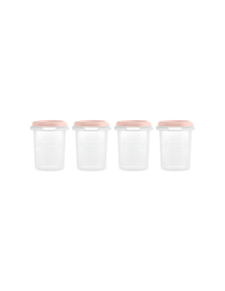 TN-89525,Set 4 recipiente gradate Miniland Candy 250 ml