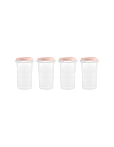 TN-89527,Set 4 recipiente gradate Miniland Candy 330 ml