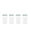 TN-89526,Set 4 recipiente gradate Miniland Mint 330 ml