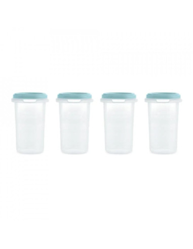 TN-89538,Set 4 recipiente gradate Miniland Terra Ocean 330 ml