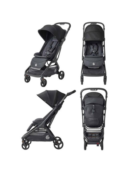 METRO3ONYXEU,Metro 3 Carucior Ergobaby Compact Onyx Black